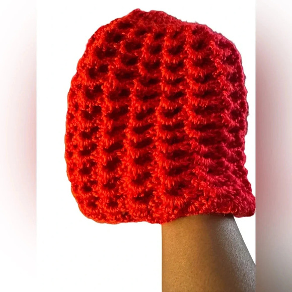 New Women’s “Neurotic Obsession” Handmade Crochet Beanie - Picture 9 of 9